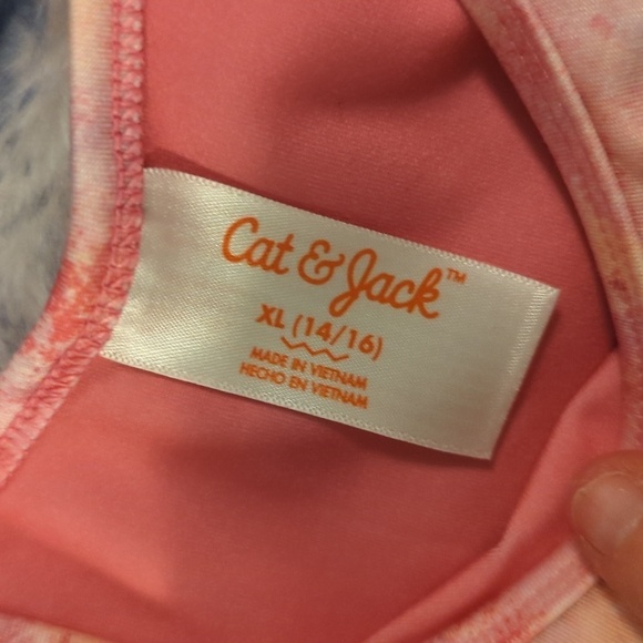 Cat and Jack gymnastics leotard size 14 /16 - Picture 2 of 2